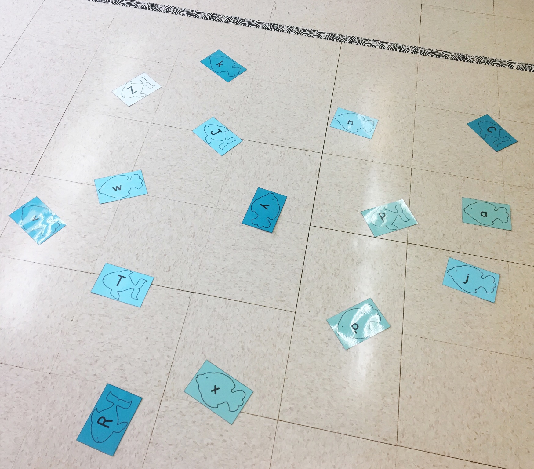 Positively Learning Blog Alphabet Movement Game for Intervention