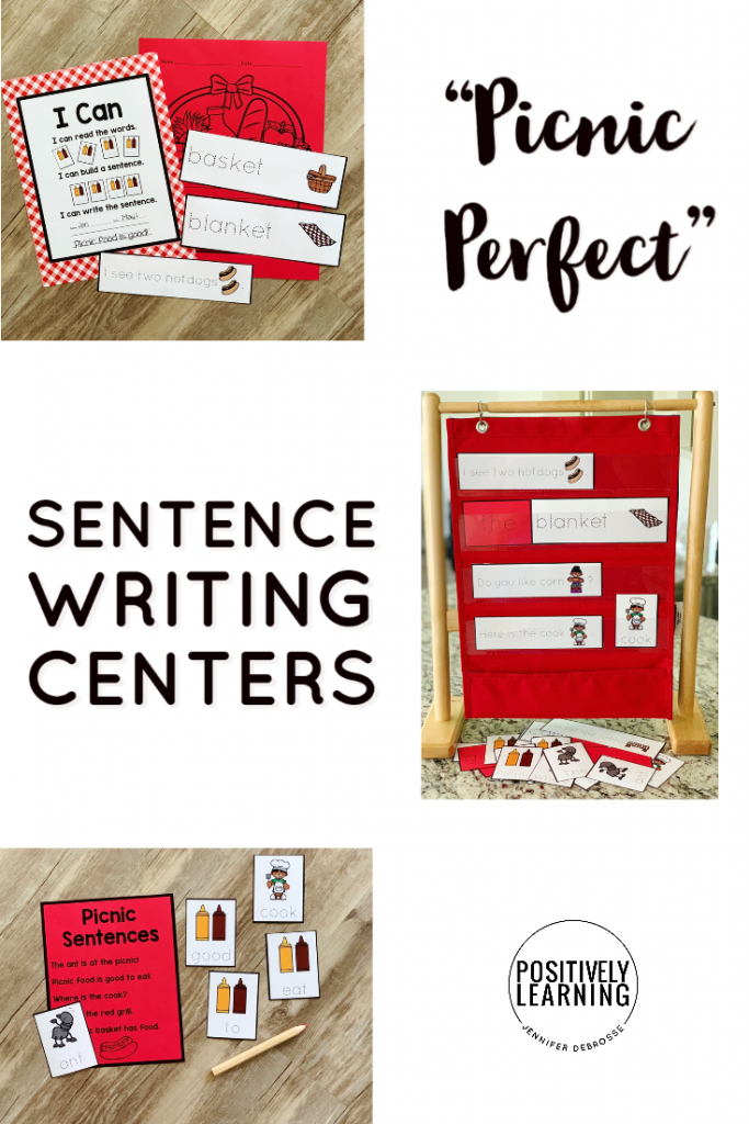 Picnic Sentences Pin 1 Positively Learning