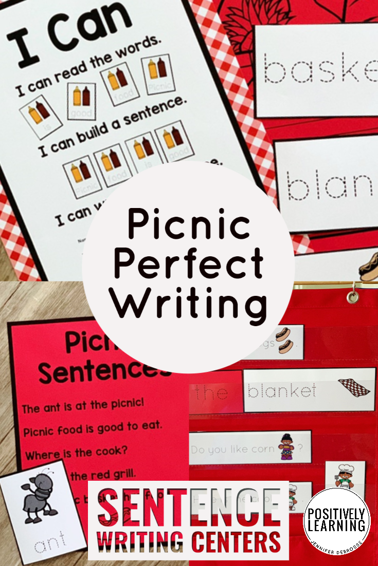 Picnic Sentences Pin 3 Positively Learning