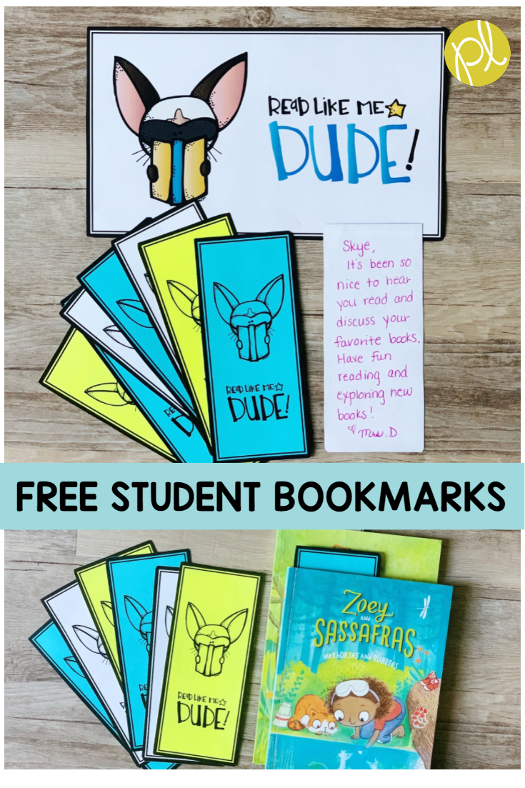 Free Student Bookmarks Positively Learning