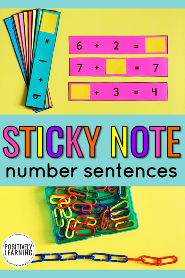 Number Sentence Learning Objectives Number Sentences - Positively Learning