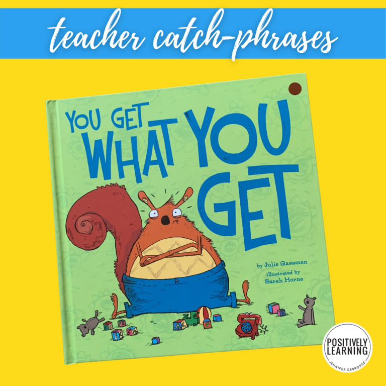 Teacher CatchPhrases Positively Learning