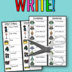 Add this print and go Work on Writing center to your Daily 5! Based on favorite topics and books. From #positivelylearning #workonwritingcenters