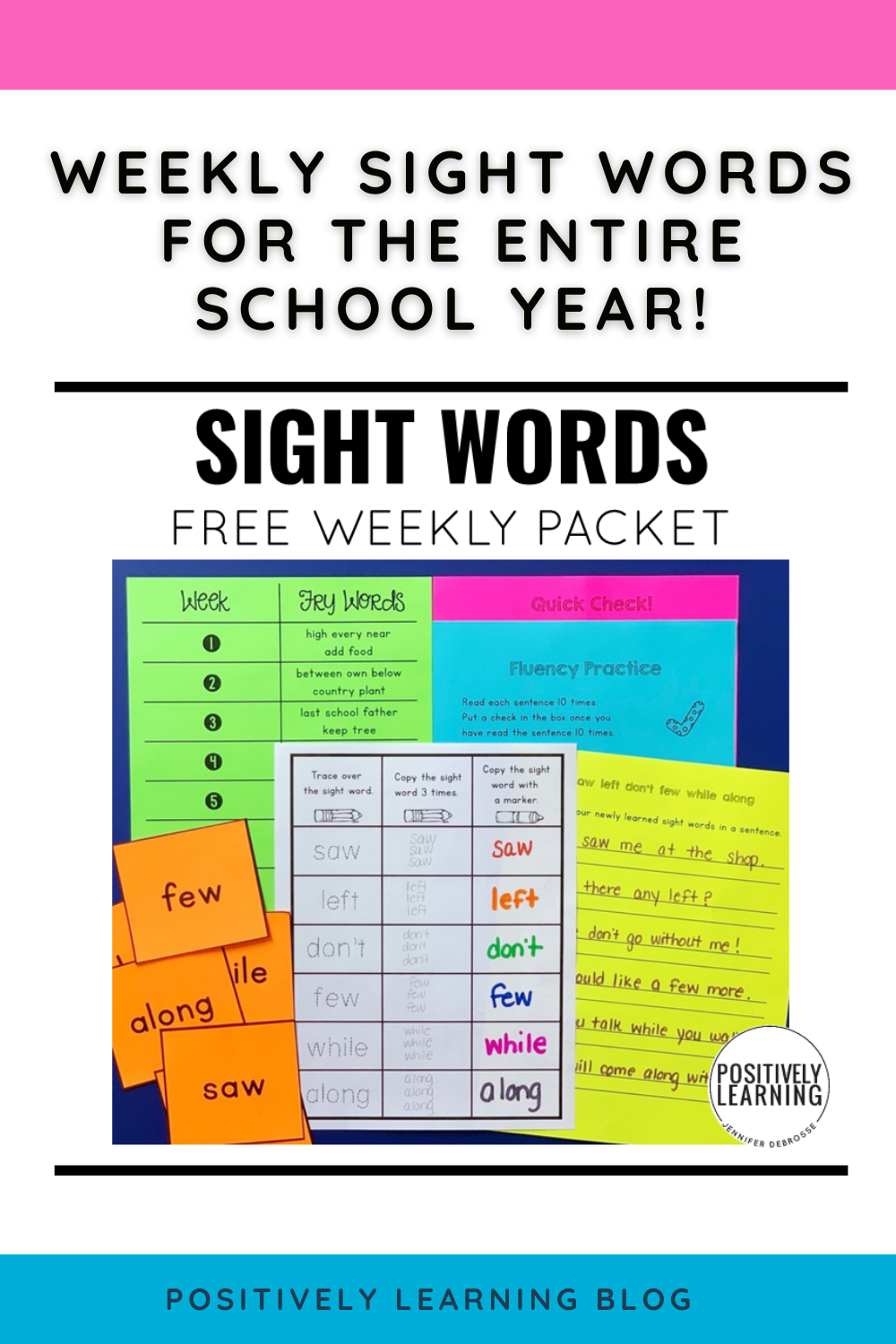 Sight Word Practice Routine - Positively Learning