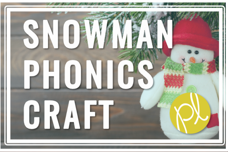 Snowman Word Work
