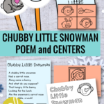 Chubby Little Snowman had a carrot nose...nibble, nibble, crunch, crunch - uh, oh! Your students will LOVE using this adorable poem with the literacy centers and retell resources.