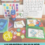 Add familiar nursery rhymes and poems to your small reading groups and literacy centers. This bundle will grow to include nursery rhyme activities for the entire school year!