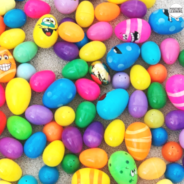 Plastic Easter Egg Activities - Positively Learning