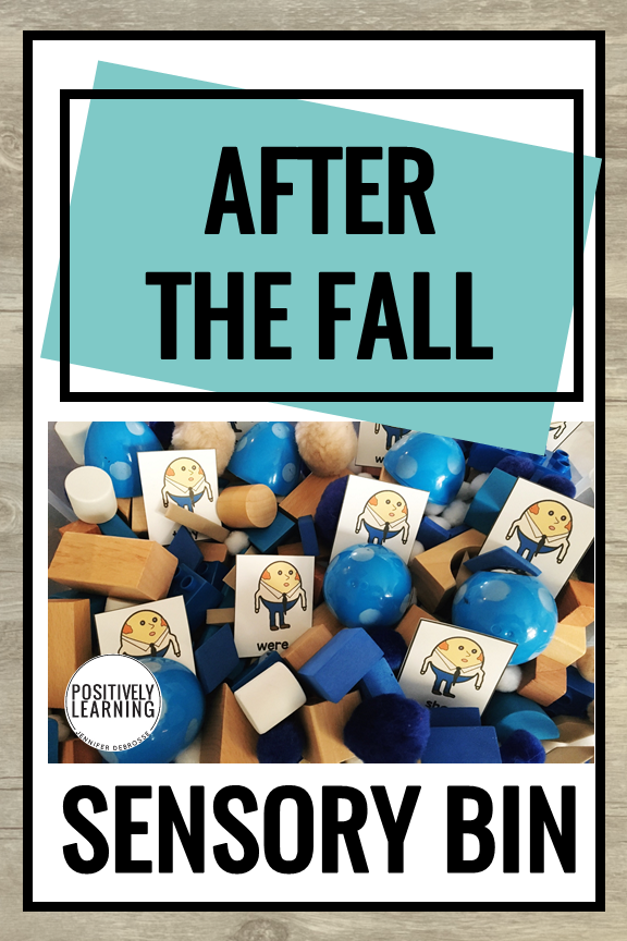 After the Fall Sensory Bin