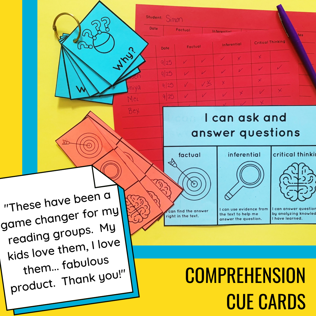 Comprehension Visual Cards Positively Learning