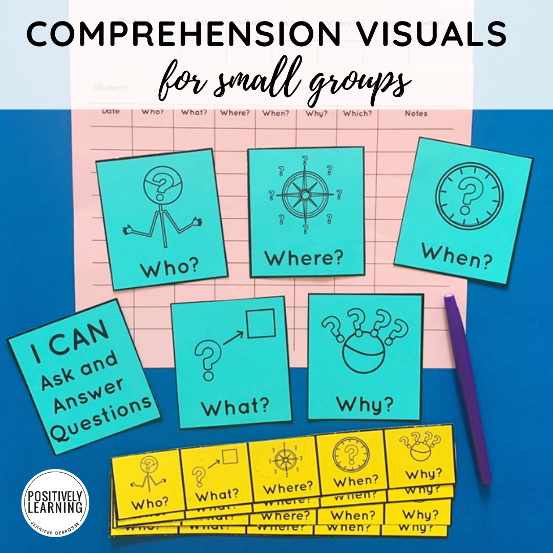 Comprehension Visual Cards Positively Learning