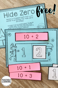 Free Hide Zero Math Game - Positively Learning