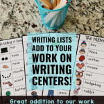 Personal Writing Lists