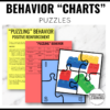 Positive Behavior Puzzle Charts - Positively Learning
