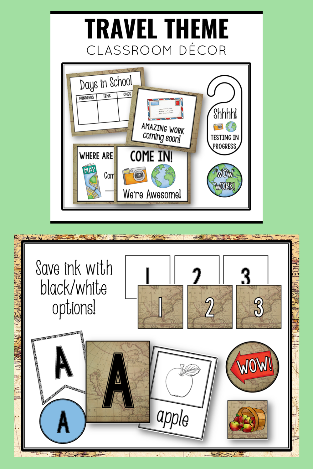 Travel Theme Classroom - Positively Learning