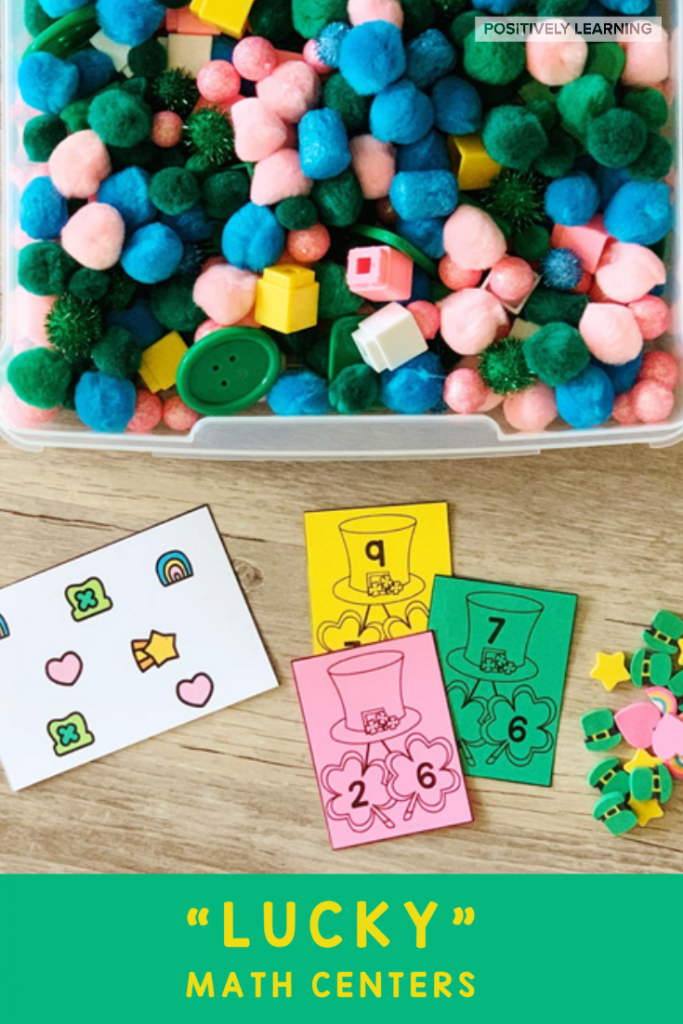 Mini Eraser Math Centers - Positively Learning