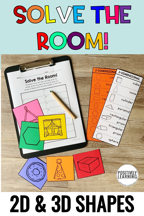 Here's all our favorite ways to practice with 2D and 3D shapes during our geometry unit. From small groups to centers, plus digital Boom Cards, we've got it covered! 