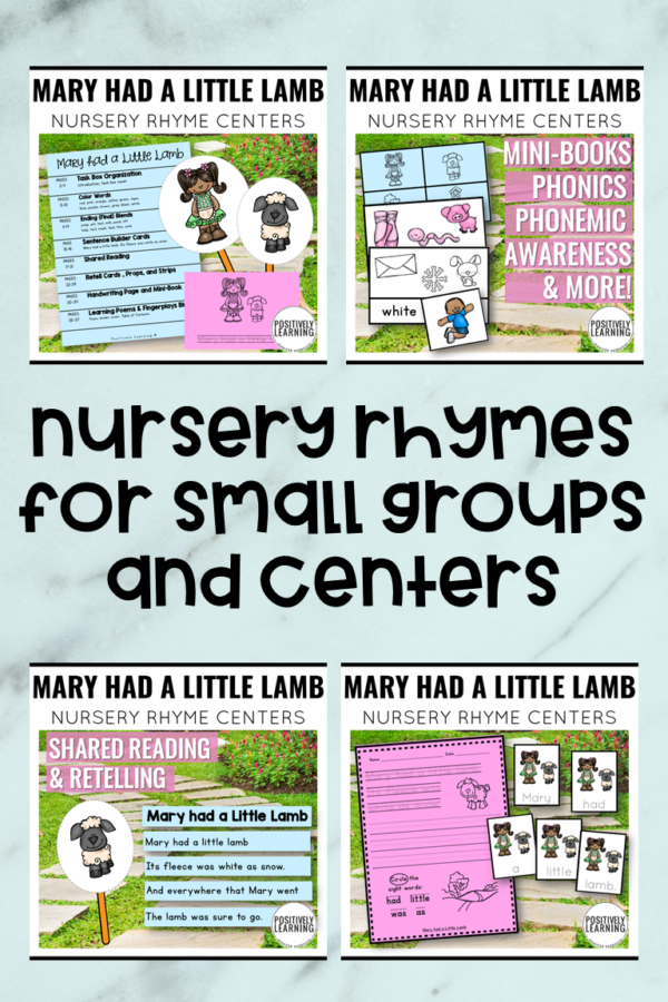 Mary had a Little Lamb Activities Positively Learning