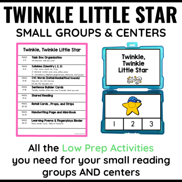 Twinkle Twinkle Little Star Centers - Image 2