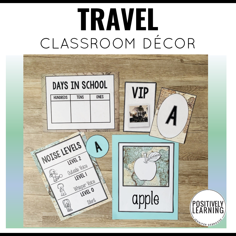 Travel Theme Classroom - Positively Learning