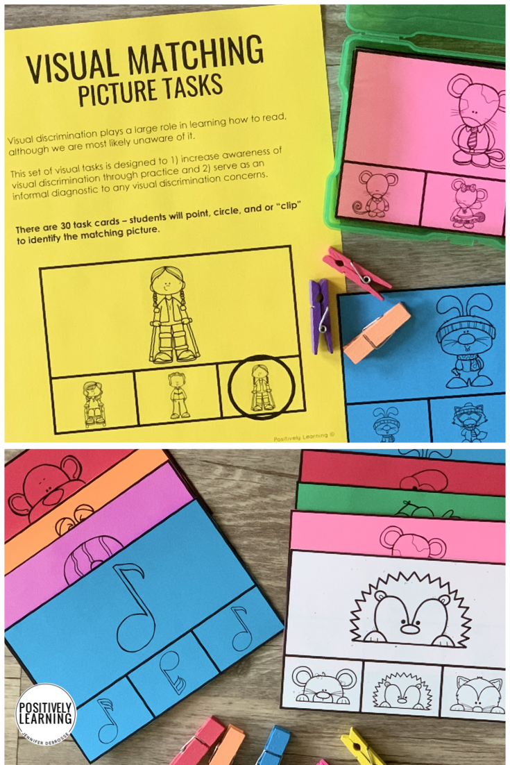 Visual Matching Centers Positively Learning