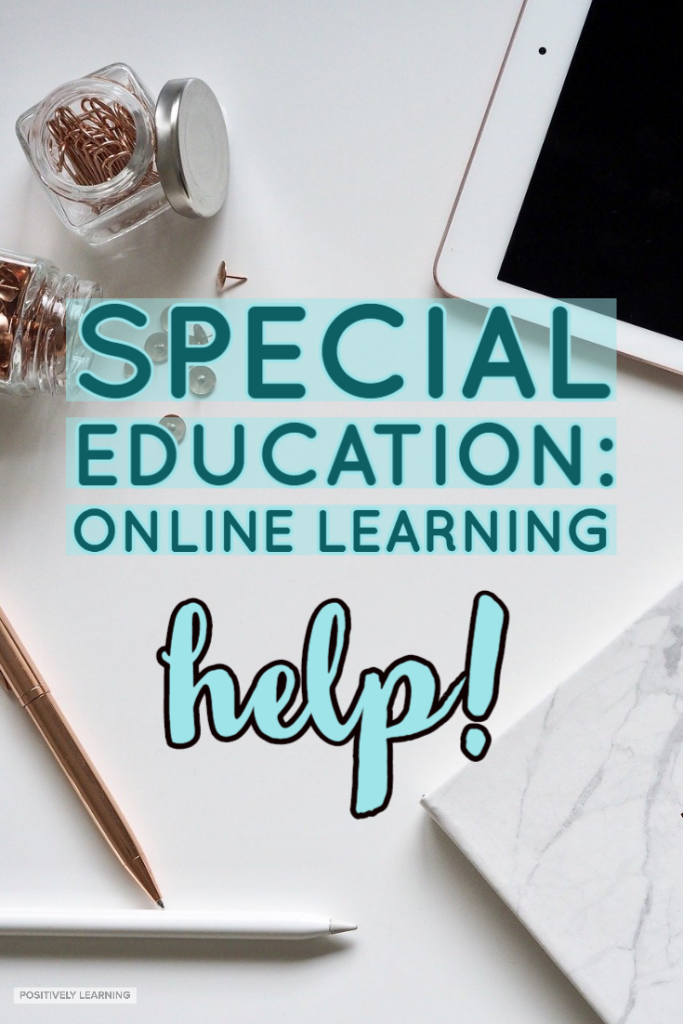 Online learning for special education - where do I even begin?" Here's a quick cheat sheet that provides an overview of ideas to get started with distance learning. 