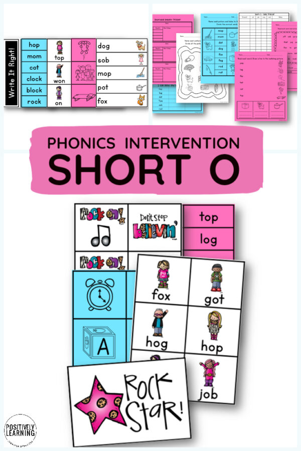 Short O Phonics - Positively Learning