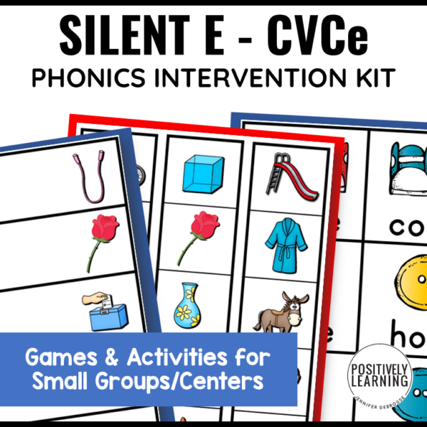 Silent E Activities