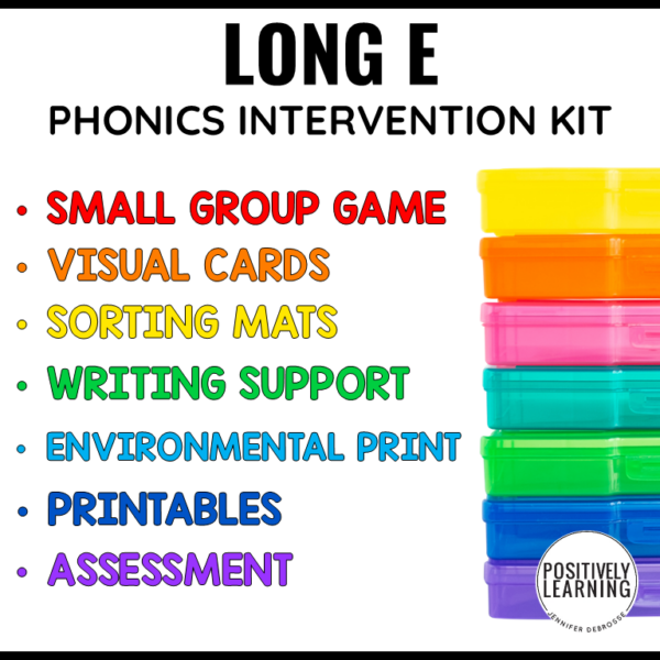 Long E Phonics Activities - Image 4