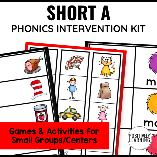 Short A Phonics Activities