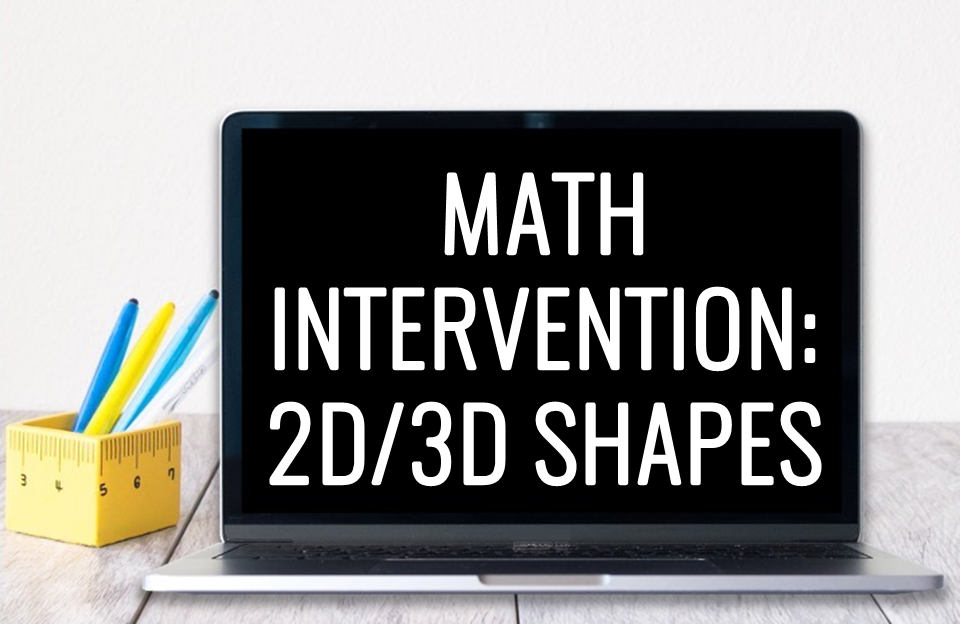 Here's all our favorite ways to practice with 2D and 3D shapes during our geometry math unit. From small groups to centers, plus digital Boom Cards, we've got it covered!