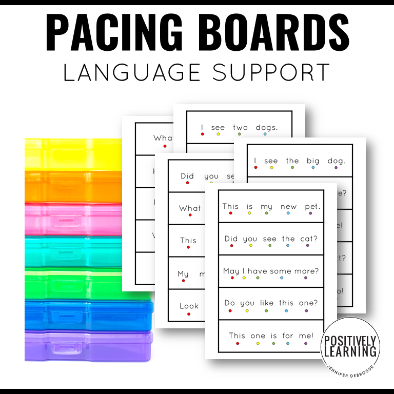 Pacing Boards Visuals Positively Learning