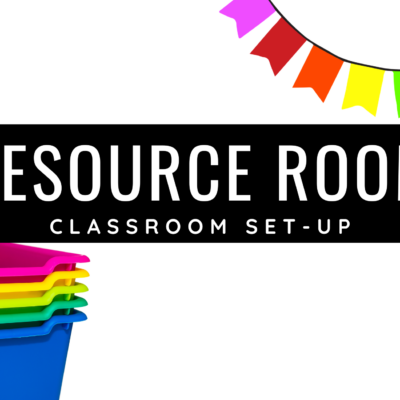 Resource Room Set-Up