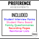 Preference Assessment and Reinforcers Kit - Positively Learning