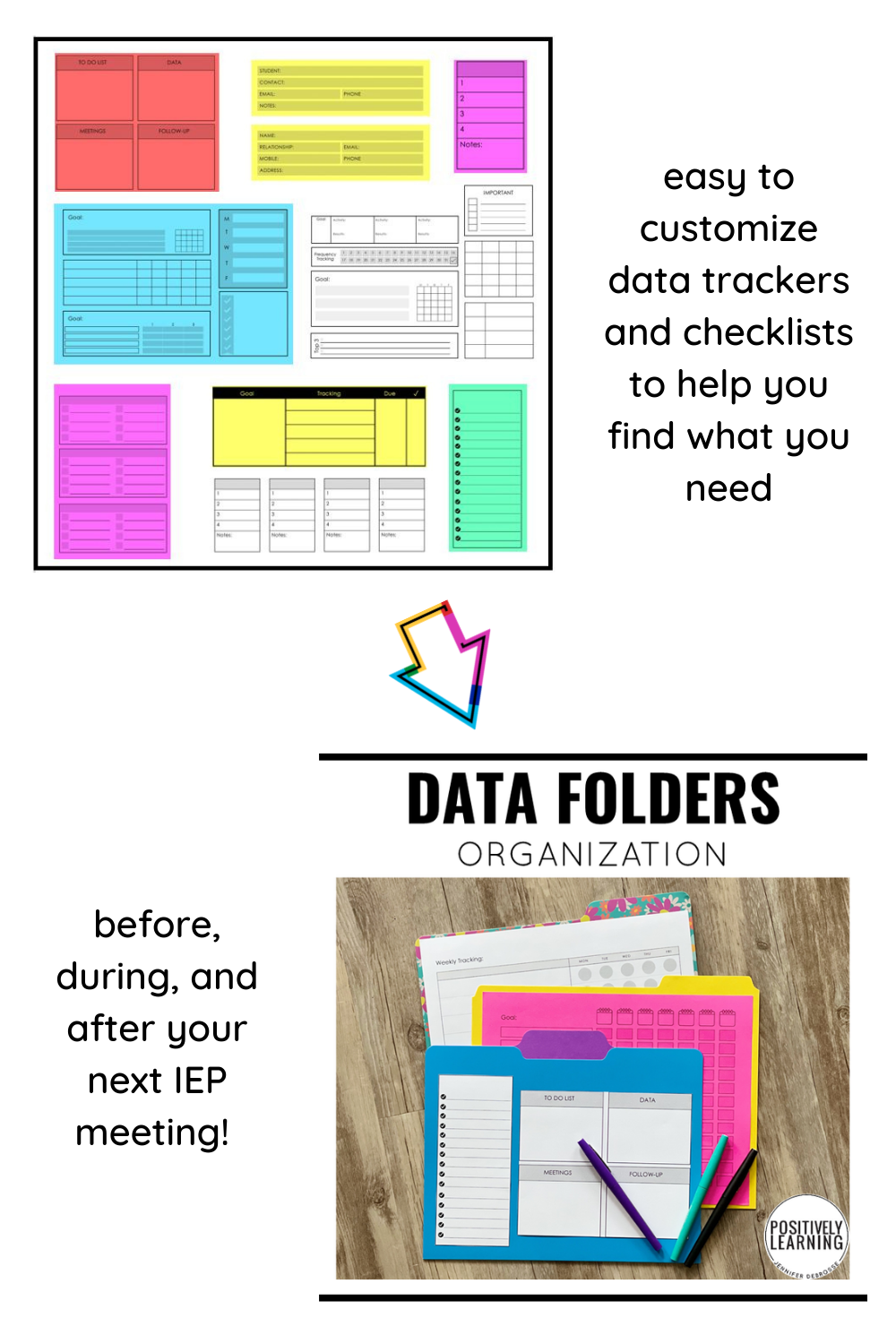 Data File Folder Organization - Positively Learning