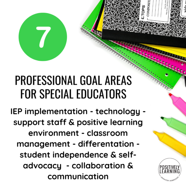 Professional Goals For Special Education Teachers Positively Learning