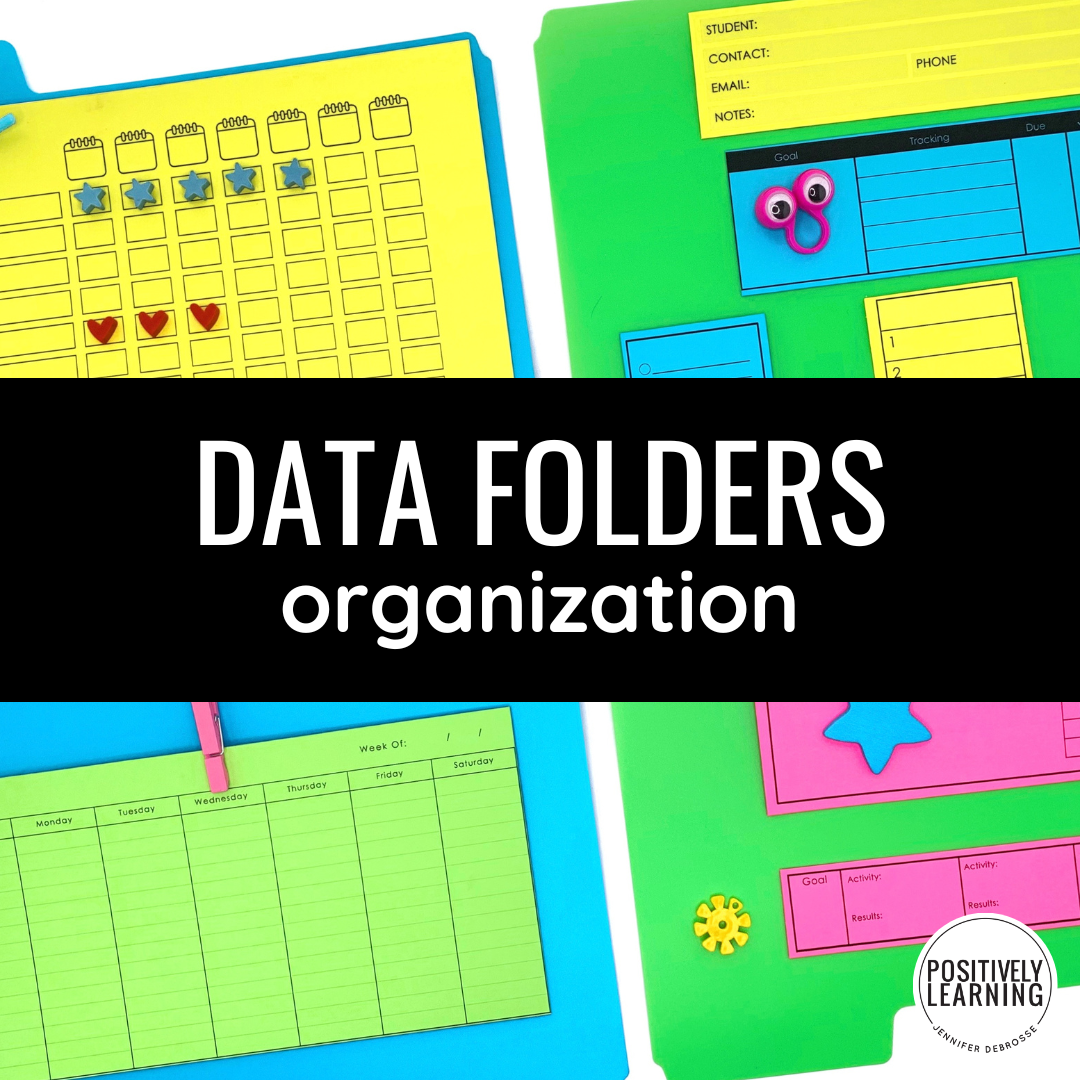 Data File Folder Organization - Positively Learning