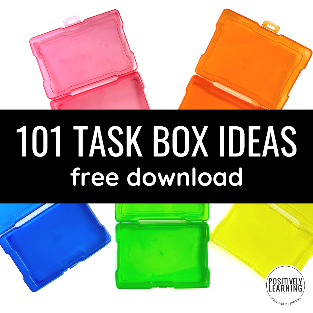 Basic Skills Task Boxes