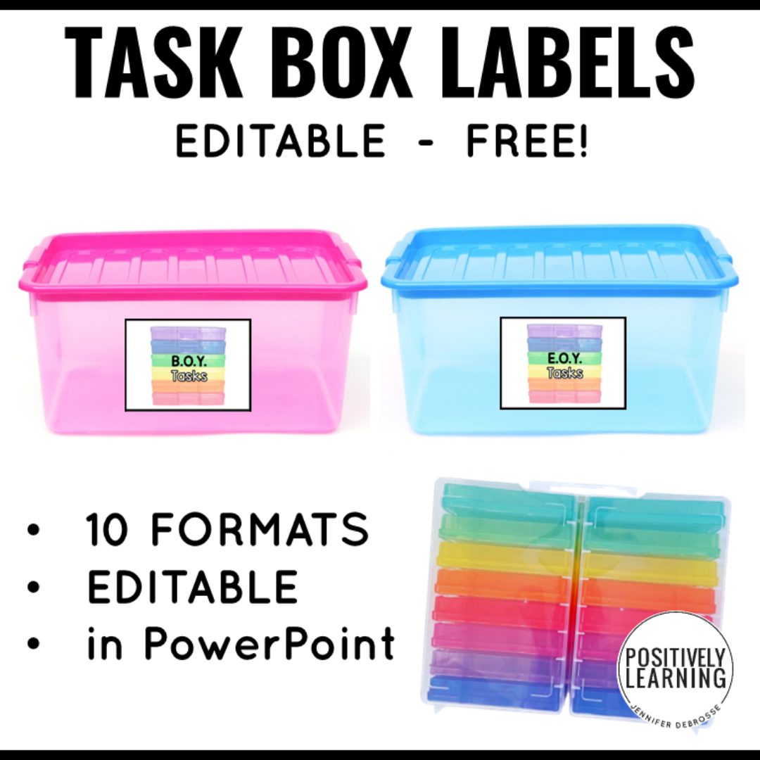 Starting a Task Box System in the Special Education Classroom ...