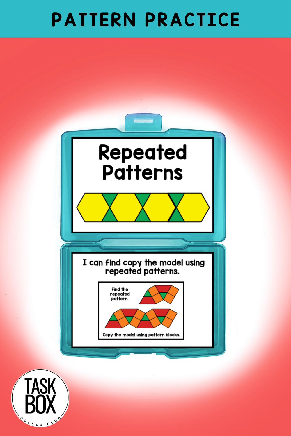 Poly Block Repeat Pattern Pattern Block Repeating Patterns Task Box