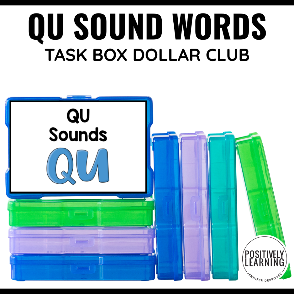 Qu Box QU Sound Words Matching Task Box